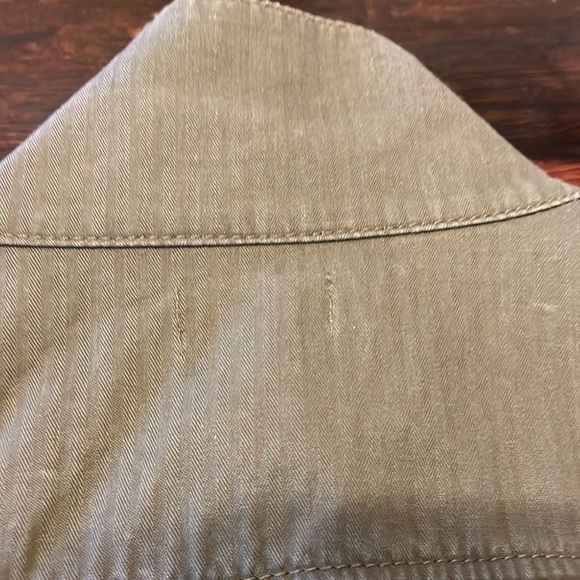 JCrew Utility Vest Army Khaki Green size XS - Picture 6 of 9